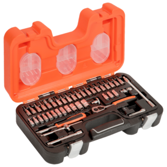 Bahco - 1/4” Nasadni ključ komplet, 46 komada - S460
