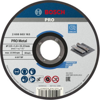 Bosch - Rezna ploča ravna Standard for Metal 115 - 2608603163
