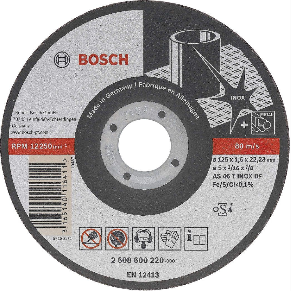 Bosch - Rezna ploča ravna Best for Inox - Rapido Long Life 115 - 2608602220