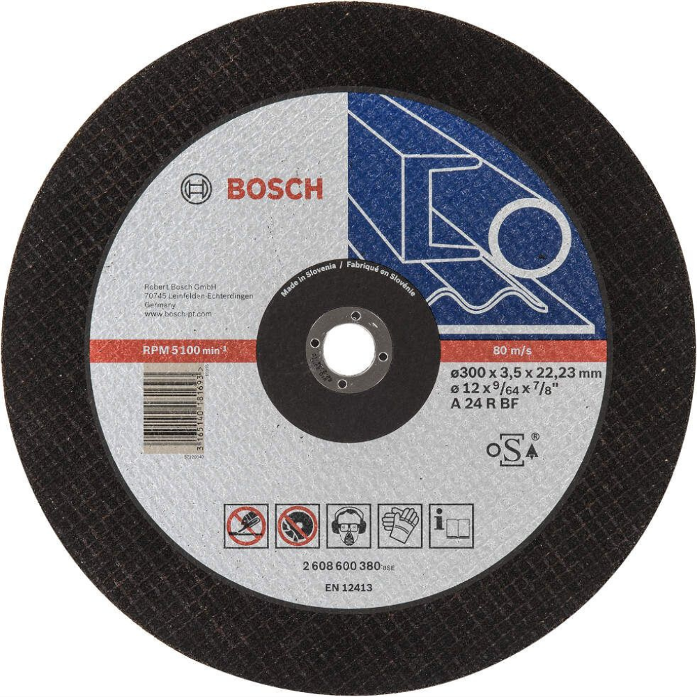 Bosch - Rezna ploča ravna Expert for Metal 300 - 2608600380
