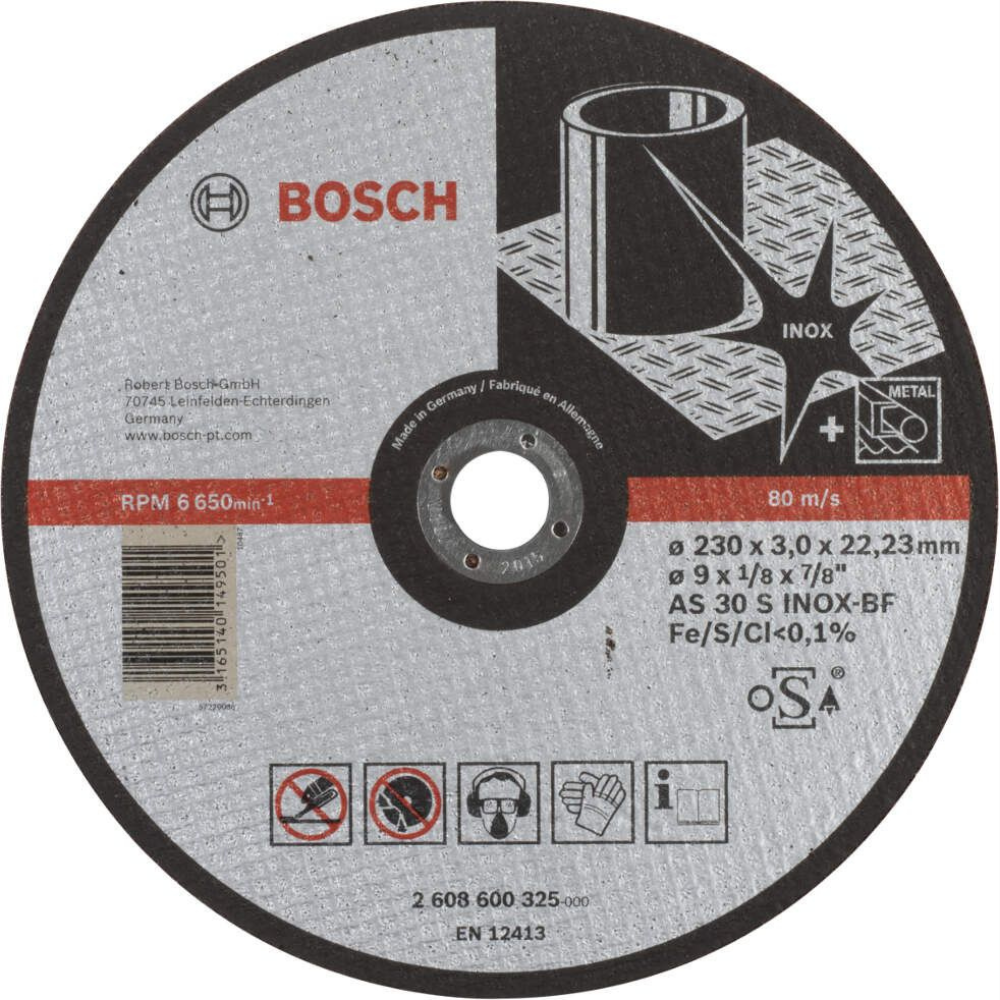 Bosch - Rezna ploča ravna Expert for Inox 230 - 2608600325