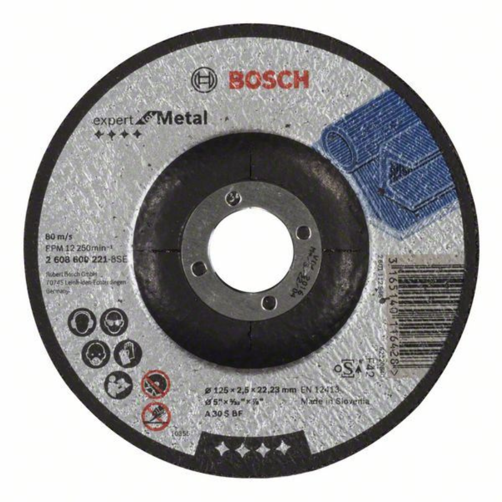 Bosch - Rezna ploča ispupčena Expert for Metal 125 - 2608600221
