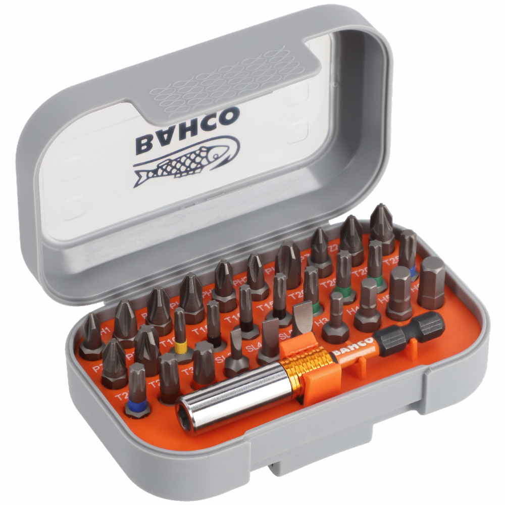 BAHCO - Set bitova i magnetni držač, 31 deo - 59S/31-1
