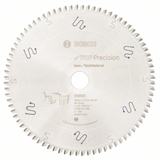 Bosch - List kružne testere Top Precision Best for Multi Material 254 - 2608642098