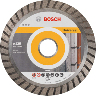 Bosch - Dijamantska rezna ploča Standard for Universal Turbo 125 (pakovanje 10 kom.) - 2608603250