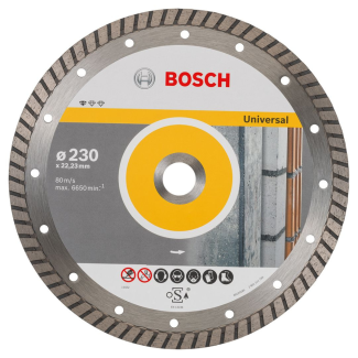 Bosch - Dijmantska rezna ploča Standard for Universal Turbo 230 - 2608602397