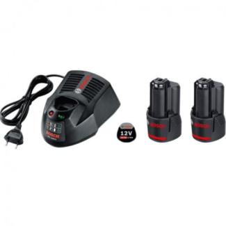 Bosch Starter set 2 x GBA 12V 3.0 Ah+GAL 1230 CV, 1600A00X7E