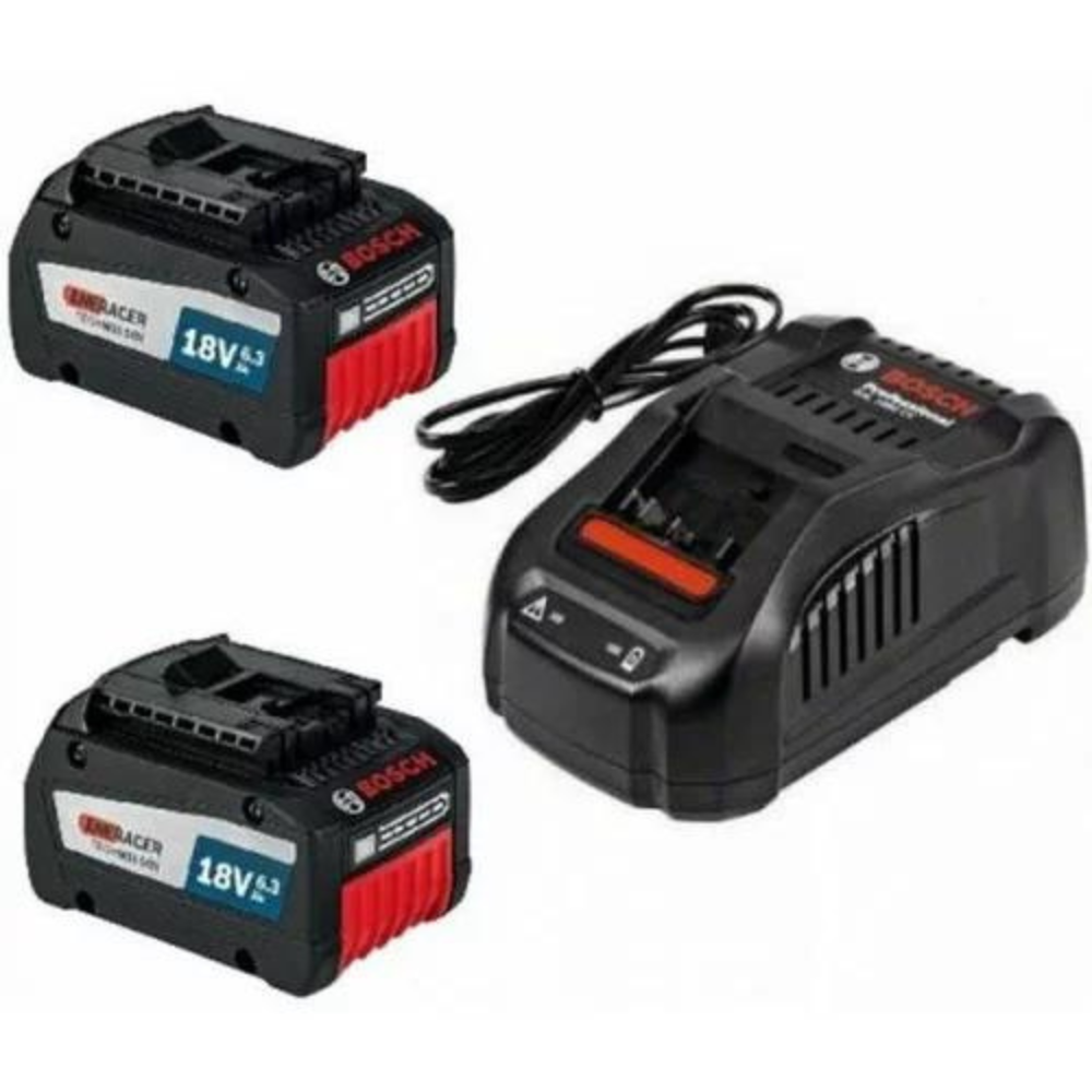 Bosch Starter set 2xGBA 18V 6.3 Ah EneRacer+GAL 1880 CV