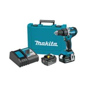 Makita Akumulatorska udarna bušilica-odvijač 18V 2sp, DHP484RFE