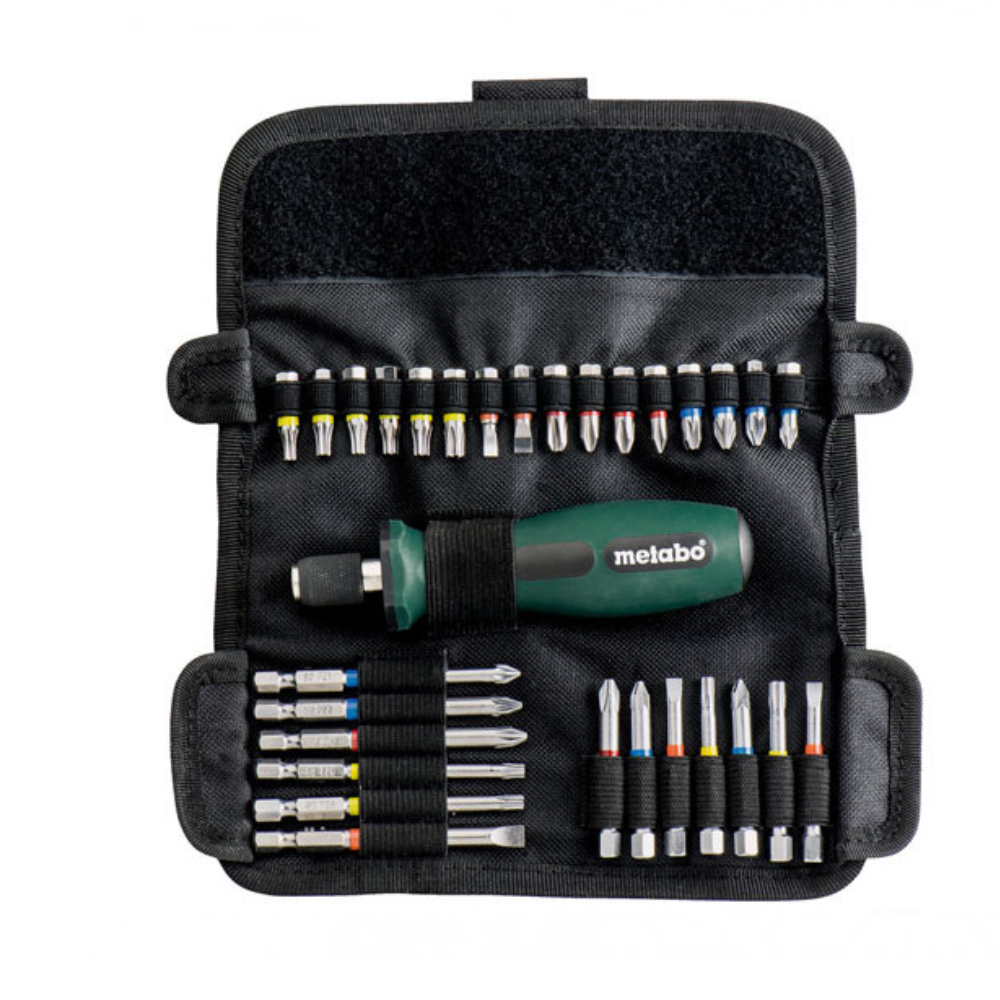 Metabo - Set u torbici 30 bitova sa ručicom - 626726000