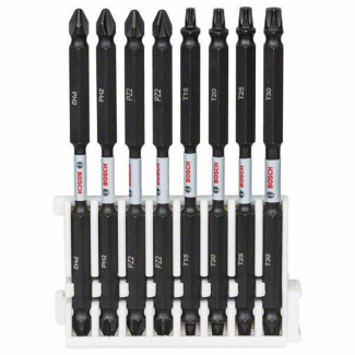 BOSCH - Impact Control - Set dvostranih bitova, 8-delni, 110mm -2608522346