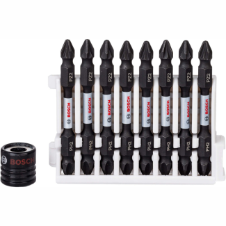 BOSCH - Impact Control - Set dvostranih bitova, 9-delni, 65 mm - 2608522334