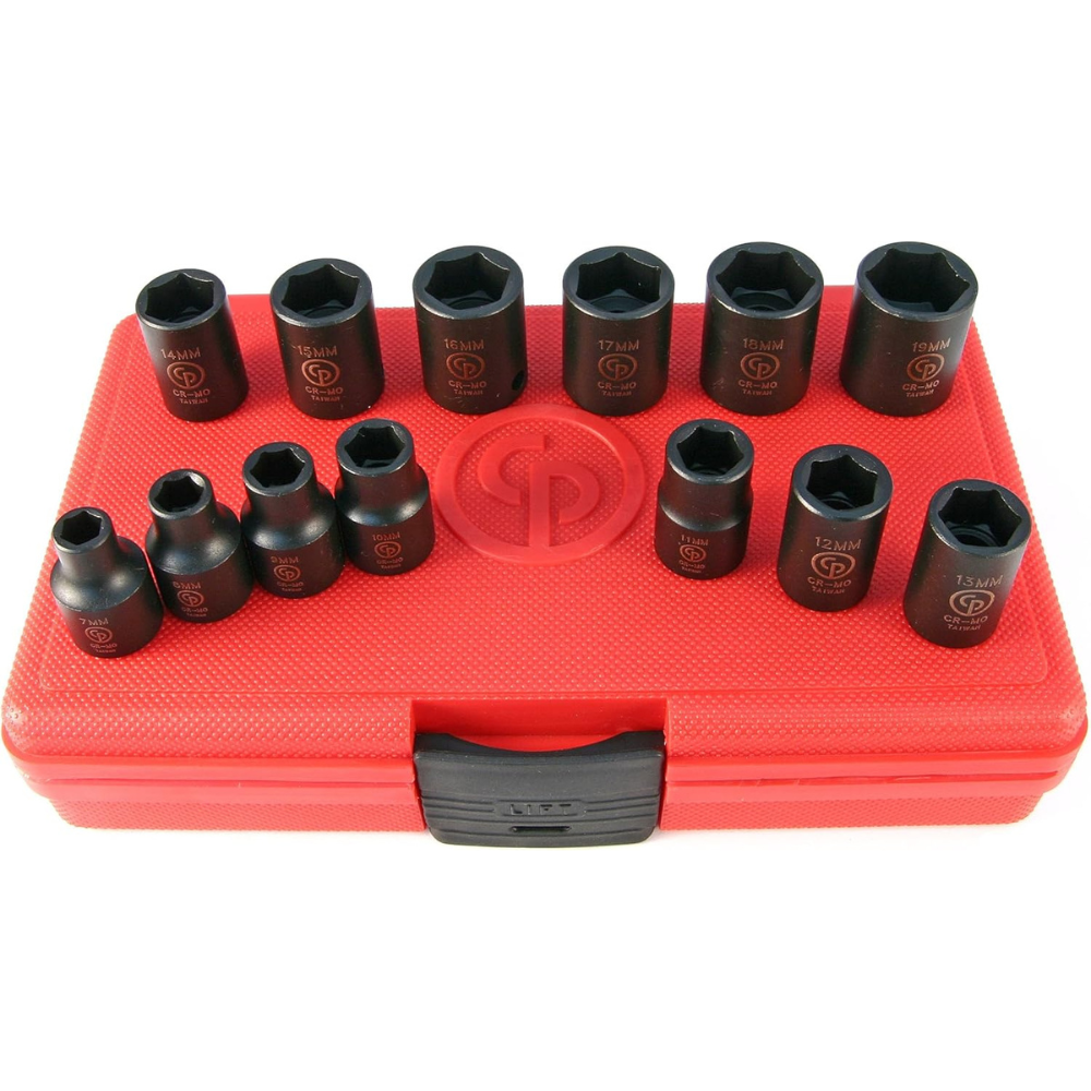 Chicago Pneumatic - Nasadni ključevi set – plitki 3/8“ - SS3113