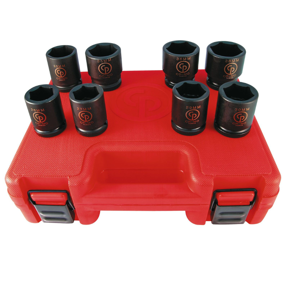 Chicago Pneumatic - Nasadni ključevi set – plitki 3/4″ - SS618