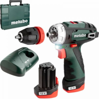 Metabo Akumulatorska bušilica odvijač PowerMaxx BS Quick Basic, 600156500