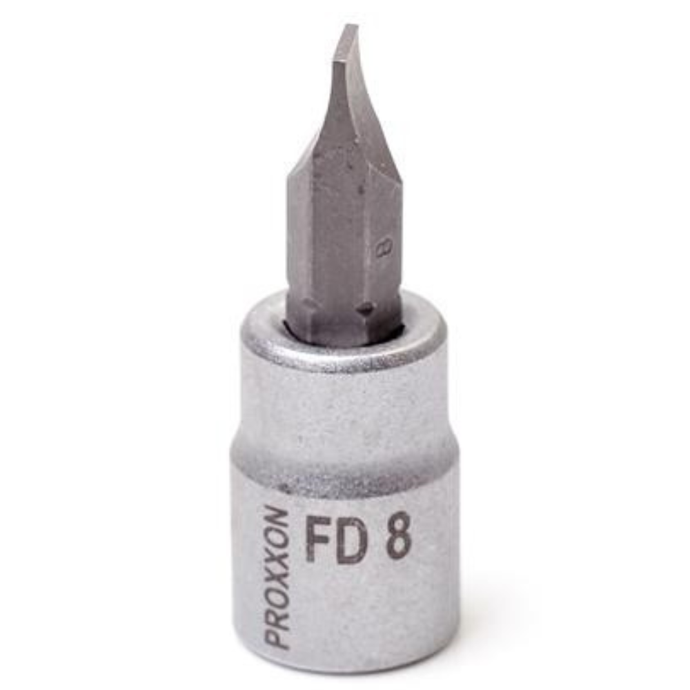 Proxxon - Nasadni odvijači-ravni, prihvat 3/8'' - 50 mm, FD 8mm - 23593