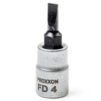 PROXXON - Nasadni odvijači ravni, prihvat-1/4'' 33 mm, FD 4mm - 23737