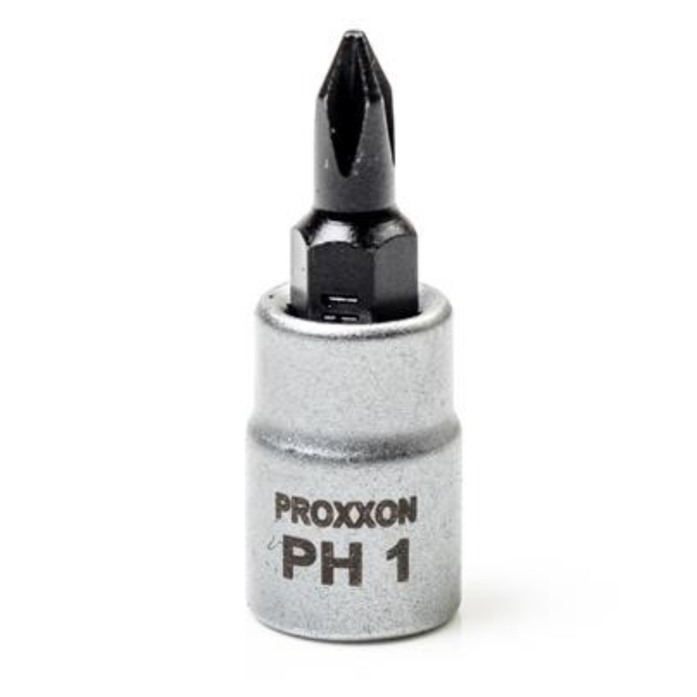 Proxxon - Nasadni odvijači Philips (PH), prihvat 1/4'' 33 mm PH 1 - 23730
