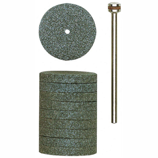 PROXXON - Brusni diskovi silicijum-karbid 22mm prihvata 2,35mm 10 kom - 28304