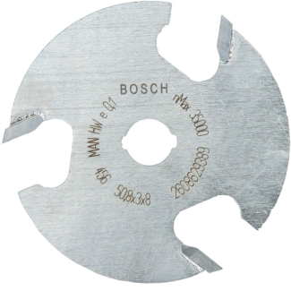 Bosch - Pločasto glodalo za žlebove 8 mm, D1 50,8 mm, L 3 mm, G 8 mm - 2608629389