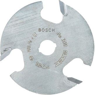 Bosch - Pločasto glodalo za žlebove 8 mm, D1 50,8 mm, L 4 mm, G 8 mm - 2608629387