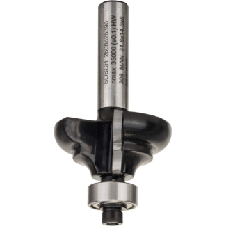 Bosch - Profilno glodalo C, 8 mm, R1 4,8 mm, B 9,5 mm, L 14 mm, G 57 mm - 2608628396