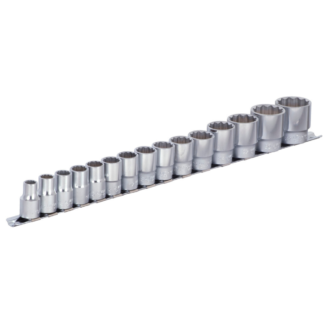 Unior - Ključevi nasadni, prihvat 1/2", na držaču, 190H12P15IN - 622634