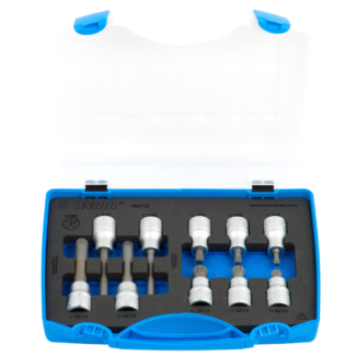 Unior - Ključevi nasadni sa ZX profilom, prihvat 1/2", u plastičnoj kutiji 192/15 - 617125