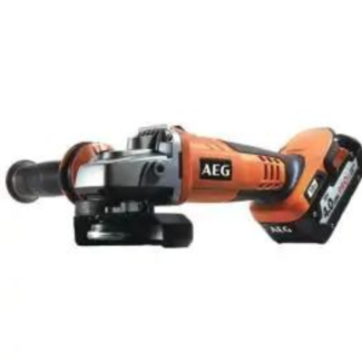 AEG Akumulatorska ugaona brusilica 18V 2X4.0 Ah BEWS 18-125X LI-402C, 4935443460