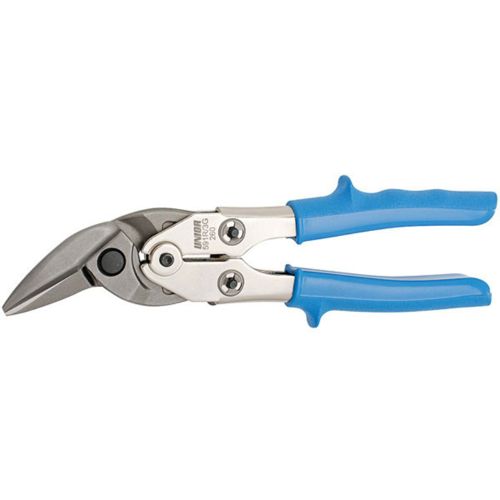 Unior - Makaze za lim Pelikan zglobne 591R/3G 260mm - 608775