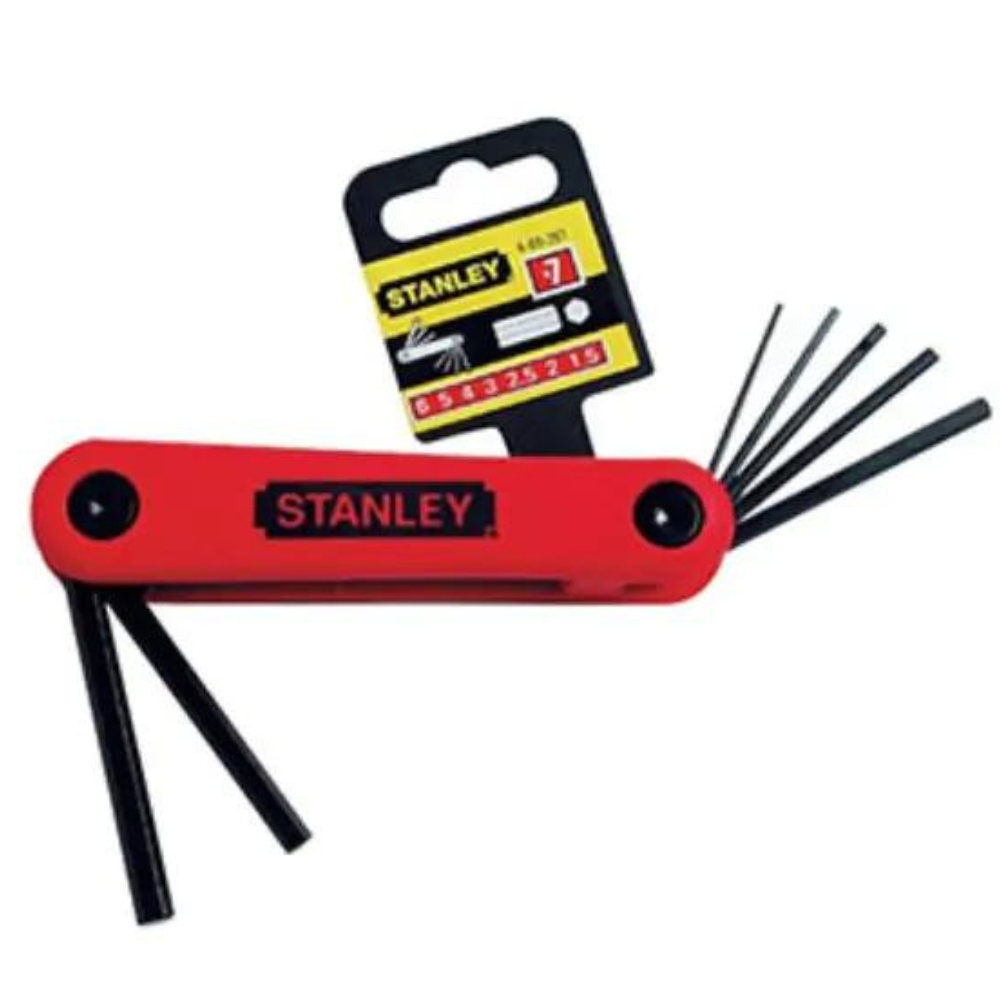 Stanley - Ključevi inbus 1.5-6 mm u ručici - 7 komada - 4-69-261