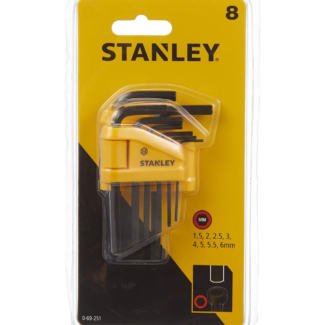 Stanley - Ključevi inbus 1.5-6 mm - set 8 komada - 0-69-251