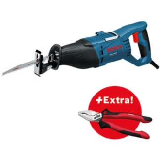 Bosch Univerzalna testera GSA 1100E + Wiha kombinovana klešta, 0615990K32