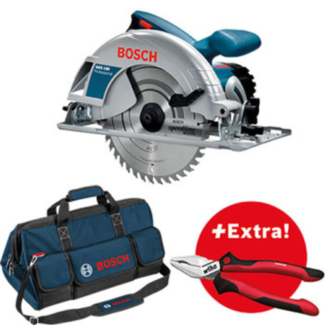 Bosch Kružna testera GKS 190 + Wiha kombinovana klešta, 0615990K33