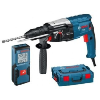 Bosch Elektro-pneumatski čekić za bušenje GBH 2-28 F + laserski daljinomer GLM 30 u L-BOXX, 0611267609