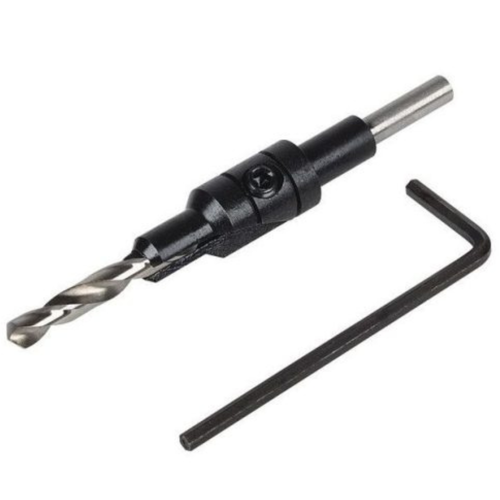WOLFCRAFT - Burgija za predbušenje sa upuštačem, 3,5 - 5 / 9,5mm - 2500000