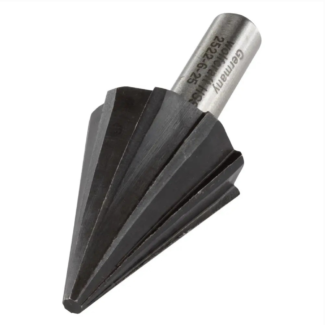 Wolfcraft - Stepenasta burgija-sekač za rupe HSS prihvat 8 mm Ø 6-24 mm - 2522000