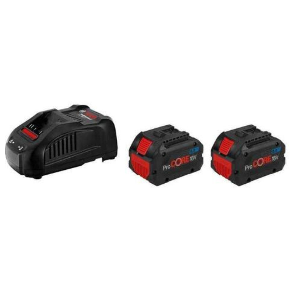 Bosch Starter set 2 x ProCORE 18V 4.0 Ah akumulator + GAL 1880 CV brzi punjač, 1600A016GF