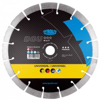 Tyrolit - Dijamantska ploča Univerzalna 4u1 TGD 230x2.4x22.23 Premium - 704617
