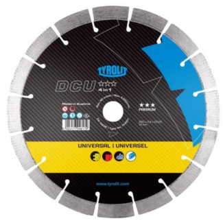 Tyrolit - Dijamantska ploča Univerzalna 4u1 TGD 400x3.2x25.4 Premium - 59545