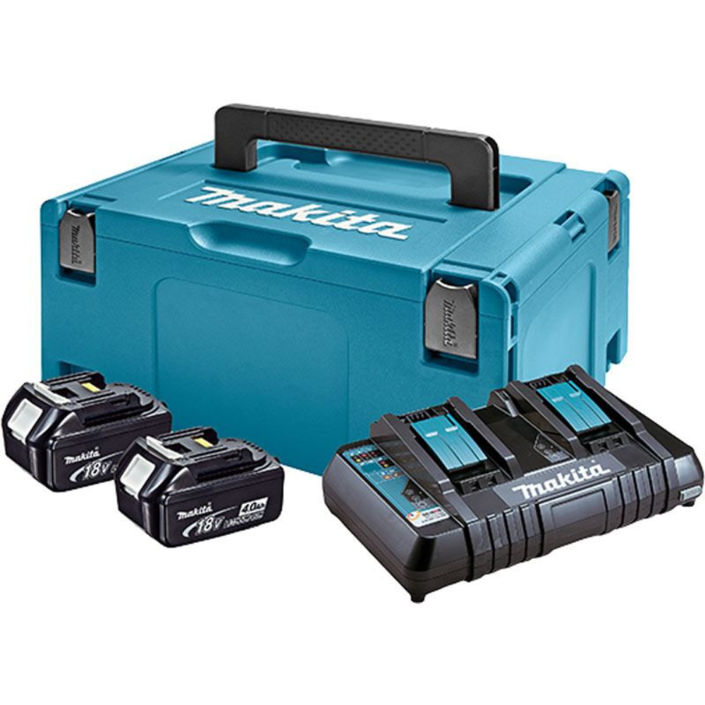 Makita Komplet za napajanje Makpac Type3 BL1840Bx2 - DC18RD, 197504-2