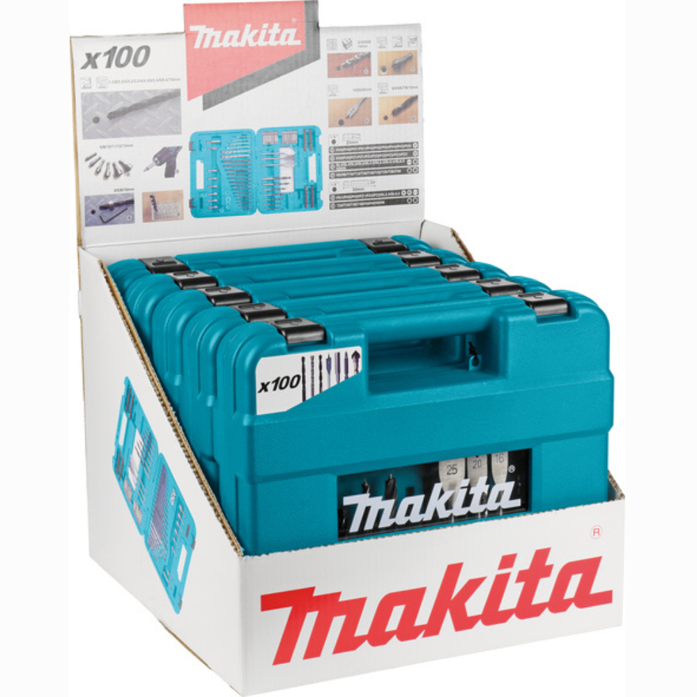 Makita - 100 kom mešoviti set nastavaka - D-47248-5