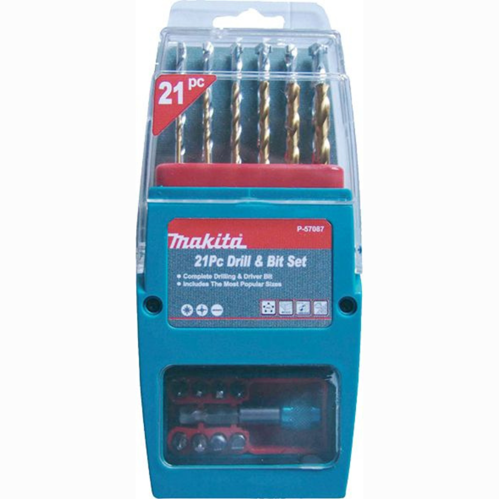 Makita - 21 kom. burgija i umetaka za uvrtanje - P-57087