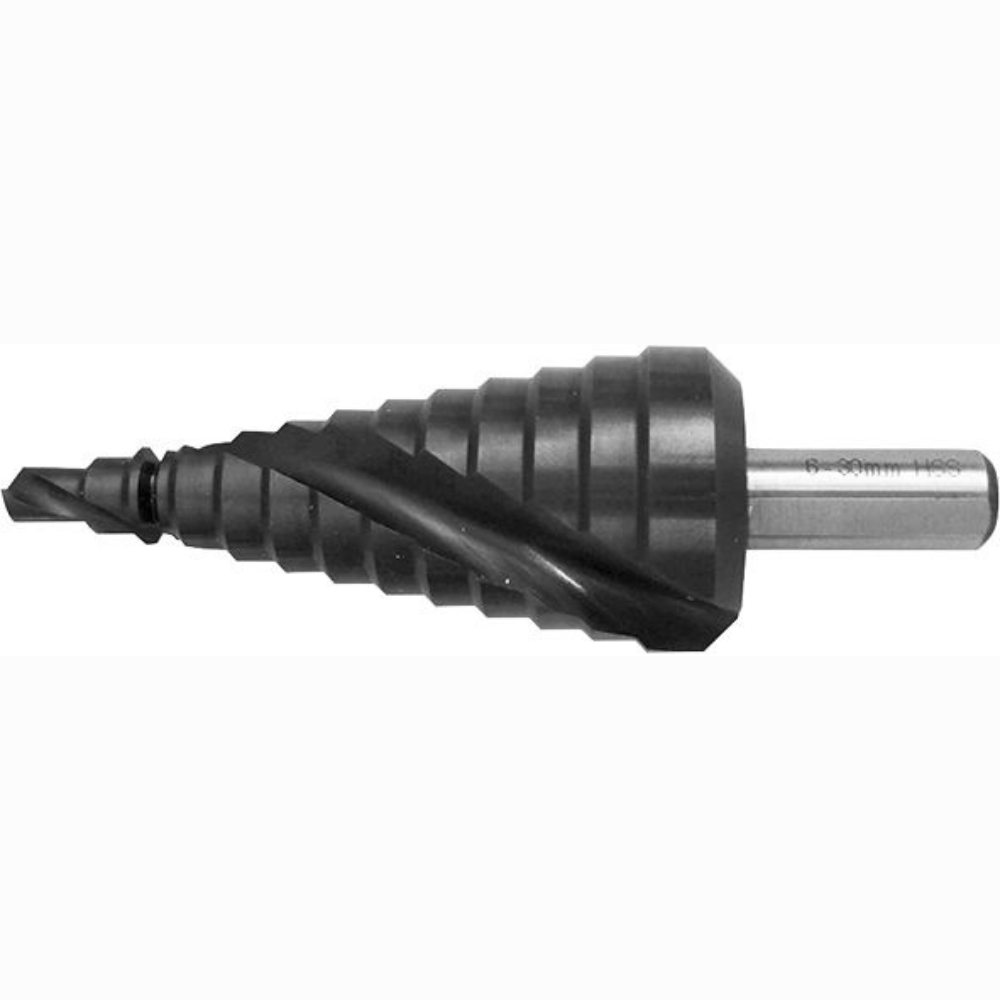 Makita - HSS-G Co Ti spiralna stepenasta burgija Ø 4-30 mm - P-69989