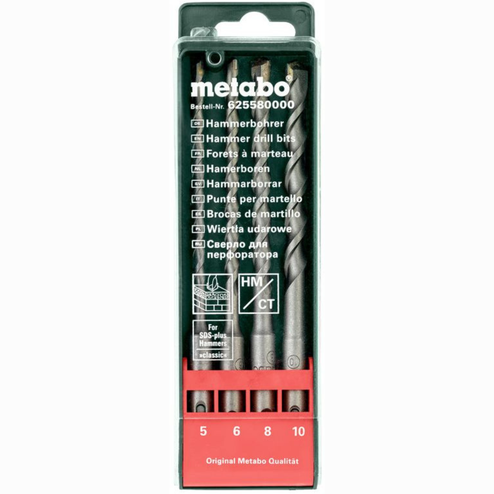 Metabo - Set SDS PLUS burgija 4 kom - 625580000