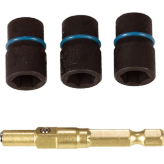 Makita - Odvojivi nasadni umetak 61mm/9,6mm, prihvat 1/4" 3 kom - B-40369
