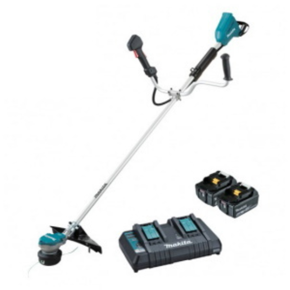 Makita Akumulatorska kosa-trimer+2 x BL1850B+DC18RD 18 + 18V, DUR368APT2