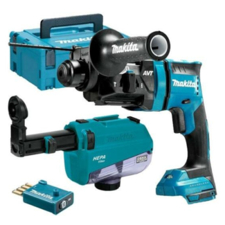 Makita Aku. bušilica-čekić 18V-sa bežičnom jedinicom za automatski start, DHR182ZWJU