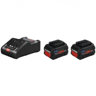 Bosch Starter set 2 x ProCORE 18V 8.0Ah + GAL 18V-160 C, 1600A016GP