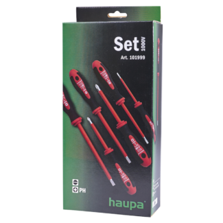Haupa - Set odvijača 6 komada, 2xPH, 4xSL- H1019990